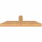 Ekena Millwork Portland Smooth Timber Gable Bracket, Western Red Cedar, 36"W x 10"H x 3 1/2"D x 3 1/2"F, 7/12 Pitch GBW036X10X0404POR00SWR - alternate 5